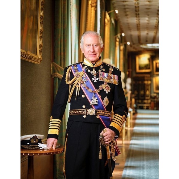 PosterGifts185 Other - KING CHARLES III In Military Uniform 2024 PORTRAIT PICTURE POSTER